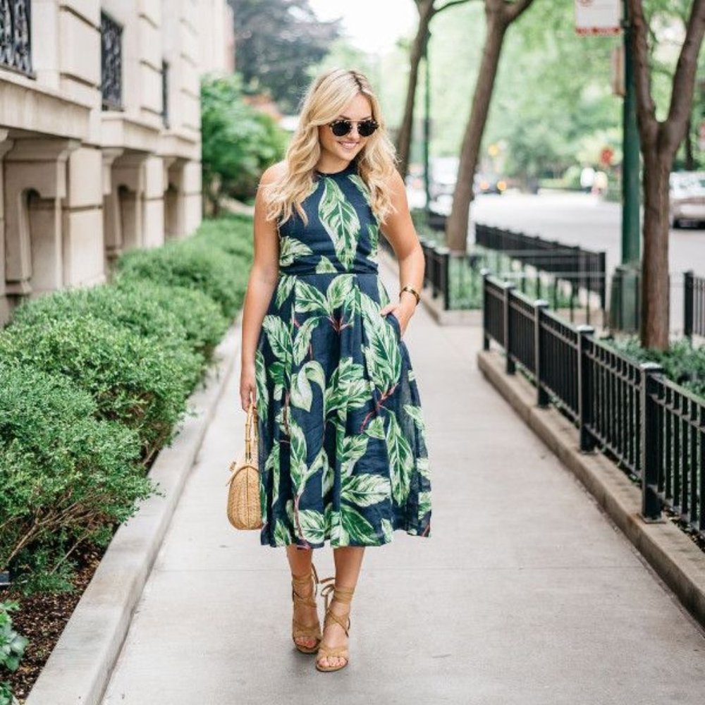BOHO TROPICAL DRESS
